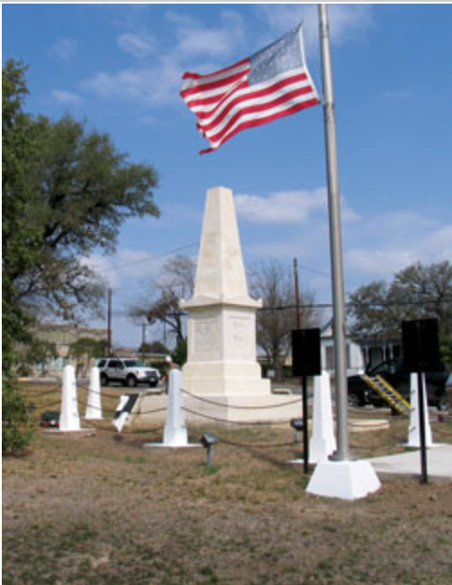Photo of the Treüe der Union Monument in Comfort, Texas